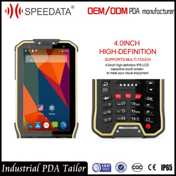 Bluetooth / Wifi / Wireless Robust Android Barcode Scanners with Keypad for Logistic