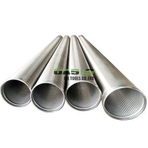 OD14 SLOT 1MM SS316L L5800mm of Wire Wrapped Screen with High Abreaction Resistance