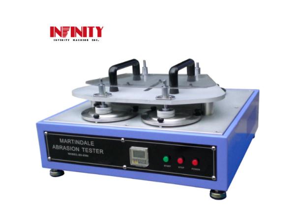 Cheap Quality Control Abrasion Testing Machine / Textile Fabric Martindale Abrasion Tester for sale