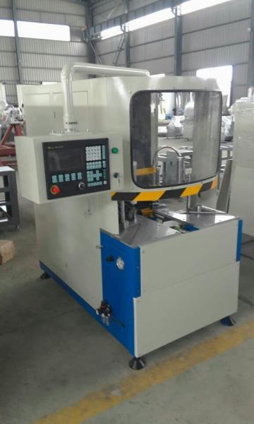 Cheap PVC Window cnc corner cleaning machine , UPVC Window Making Machine High efficiency for sale