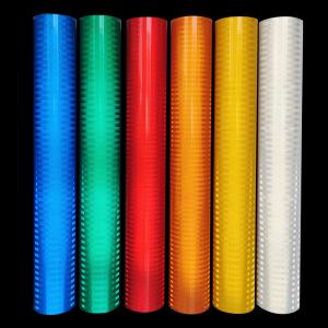 Best Acrylic High Intensity Prismatic Reflective Sheeting Vinyl For Traffic Safety wholesale