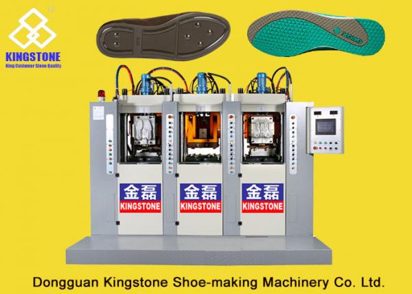 Cheap Static Shoe Sole Injection Moulding Machine , TPU TPR TR PVC Sole Making Machine for sale