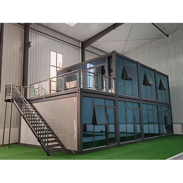 Tiny House Construction Kit Prefabricated Office For Site Movable Site Office Container Worker Dormitory