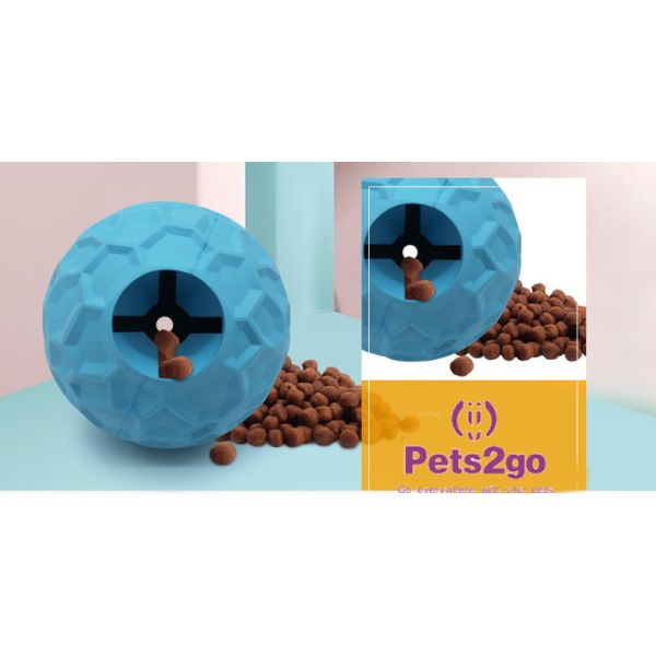 OEM food leakage Soft Rubber Ball for Small Animals