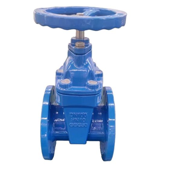 QT450 DN50 Non Rising Stem Gate Valve Soft Sealing Elastic Seat
