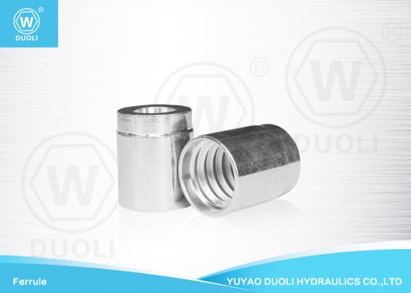 Cheap 03310 Steel Hydraulic Hose Ferrule Fittings For SAE100 R2AT / EN 853 2SN Hose for sale