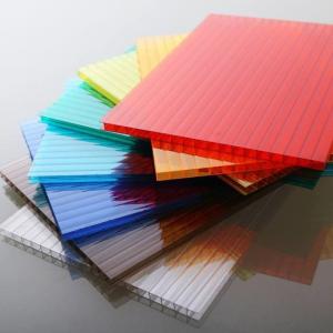 Best Customized Length Flat Polycarbonate Roofing Sheets For Construction / Decoration wholesale