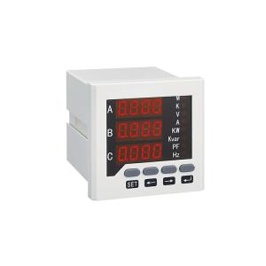 China Analog three phase multi function digital power factor  meter rs485 modbus on sale