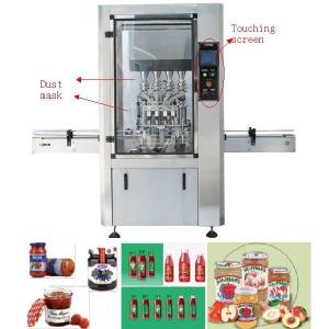 China Sesame Paste Servo Filler Mustard Sauce Filling Machine Equipment on sale