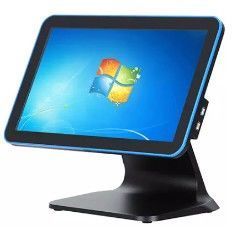 T670 15.6'' Widescreen touch screen pos all in one pc desktop pos system windows Border color and 12'' VFD Optional