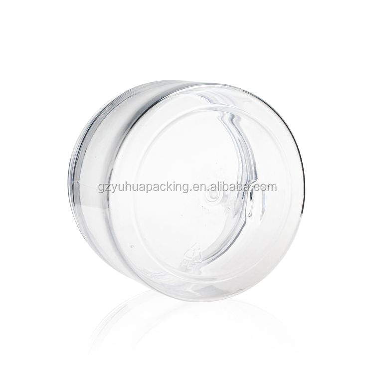 300ml 10oz Plastic PET Clear Empty Cosmetic and Food Jar Containers