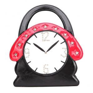 Best Alarm clock creative fashion handbags tide female cute cartoon character wholesale