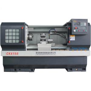China CK6150 Metal Lathe Machine High Accuracy Toolroom Metal Cutting  Guideway on sale