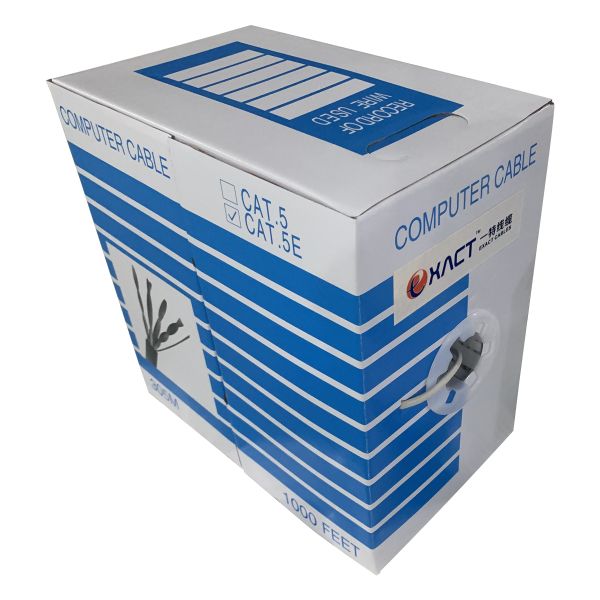 OEM Cat8 High Speed LAN Cable with Individual Shield Al/Foil and Solid Bare Copper