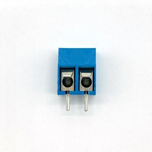 China 2 Poles 5.0mm Pitch M3 screw fixed PCB Terminal Connector on sale