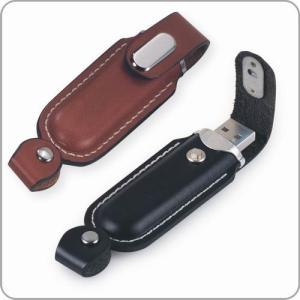 China Promotional Cheap Wholesale Leather USB Flash Drive on sale