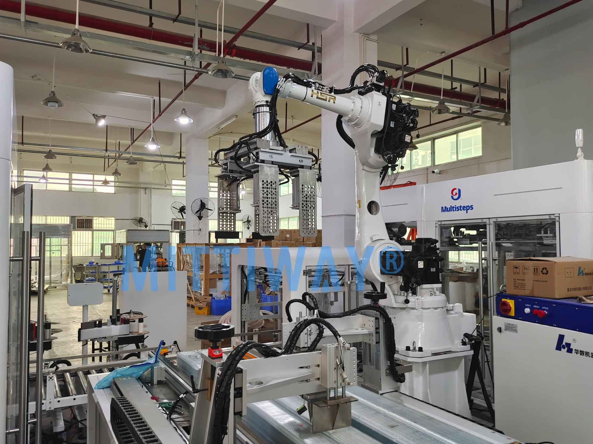Robotic Industrial Case Packing Machines medium Robot Box Erector