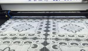 Large Format  Garment Laser Cutting Machine For Bridal Wedding Veil Lace Trim