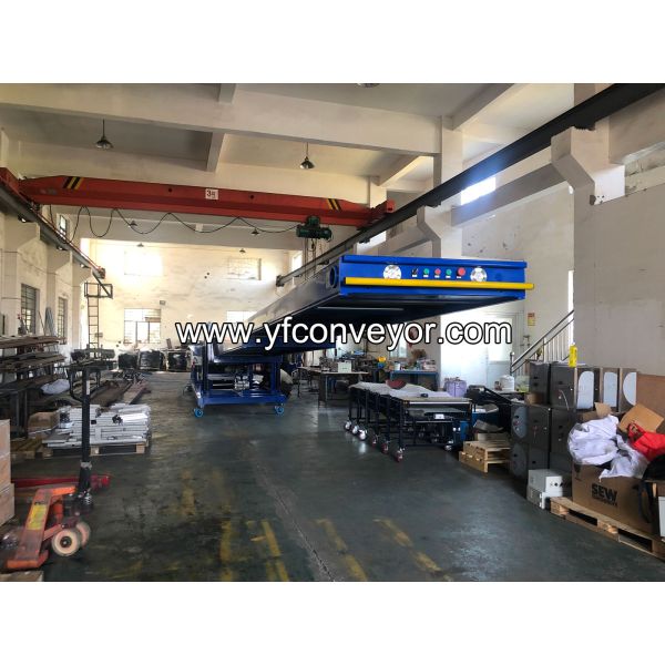 Telescopic Belt Conveyor for Loading boxs/cartons/tires/sacks