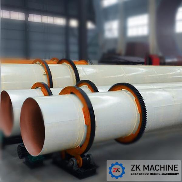Cheap Energy Saving Industrial Rotary Dryer , Three Pass River Rotary Sand Dryer for sale