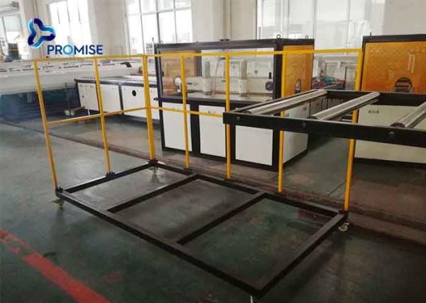 Cheap PVC Surface Plastic Sheet Extrusion Machine , WPC Foamed Board Machine for sale