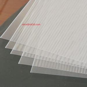 Best PS plastic 3D lenticular lens sheets 25 lpi 4.1mm thickness lenticular for uv flatbed printer and inkjet print with 3D wholesale
