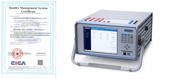 Cheap KINGSINE K2030i Relay Testing Kit Three Phase Protection Relay Test for sale