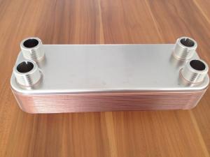 Best Copper Brazed Plate Heat Exchanger,plate heat exchanger for outdoor wood boiler wholesale