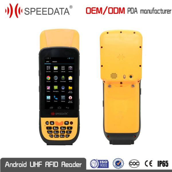 Cheap Rugged Android 5.1 Low Frequency RFID Reader 125khz RS232 For Animal Identification for sale