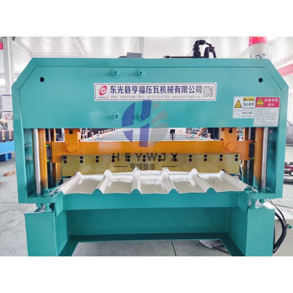 High Output Precision Engineered 1000mm Trapezoidal Roof Sheet Roll Forming Machine with Energy Saving Features
