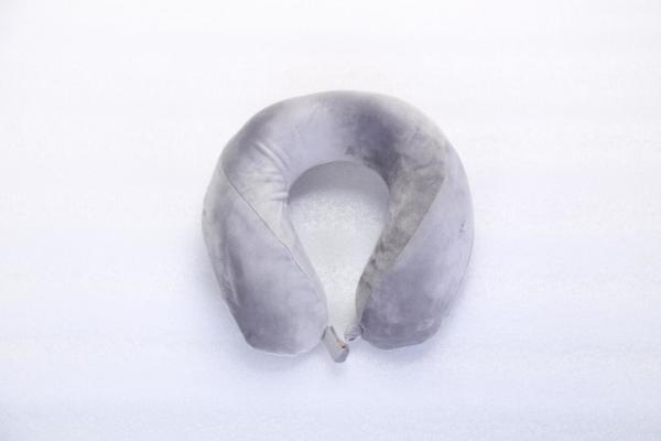 Cheap Grey Color Car Additional Accessories U Shape Memory Foam Travel Pillow for sale
