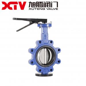China EPDM/PTFE Soft Seal Flange Connection Butterfly Valve for Mid-Pressure Work Pressure on sale