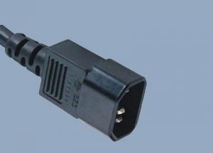 Best UL CUL CSA 13A 250V IEC 320 C14 Plug  Monitor American UL Power Cord wholesale
