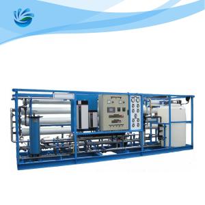 Best 8000LPH Seawater Desalination Equipment RO Water Purification Plant PLC Control wholesale