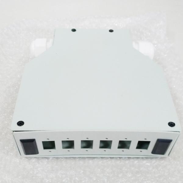Cheap 8 Ports Small Fiber Optic Termination Box , Fiber Optic Wall Mount Termination Box for sale