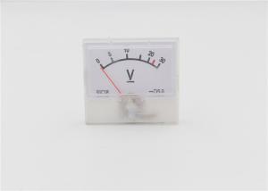 China Multifunction Analog Panel Meter Panel Mount Analog Amp Meter 0-30A Range on sale