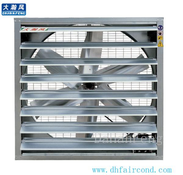 Cheap DHF belt type exhaust fan / vacuum fan/poultry greenhouse fan 400mm thickness for sale