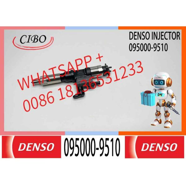 High Precision Common Rail Diesel Engine Injector 095000-6521 23670-79026 23670-E0091 095000-9510