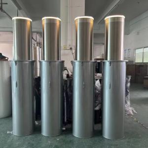China OEM Pre Embedded Height 1110mm Automatic Rising Bollards For Driveways on sale