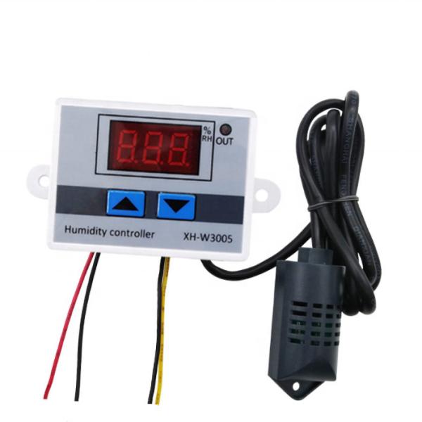 Cheap Digital Humidity Controller XH-W3005 12V 24V 220V Humidistat Hygrometer Humidity Control Switch regulator with Humidity sensor for sale