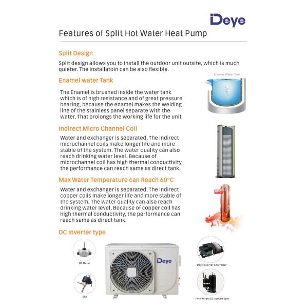 4100W air source water heat pump free service