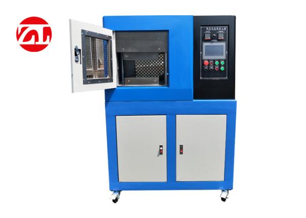 Cheap AC380V Lab Hydraulic Hot Press Flat Vulcanizing Machine For Rubber for sale