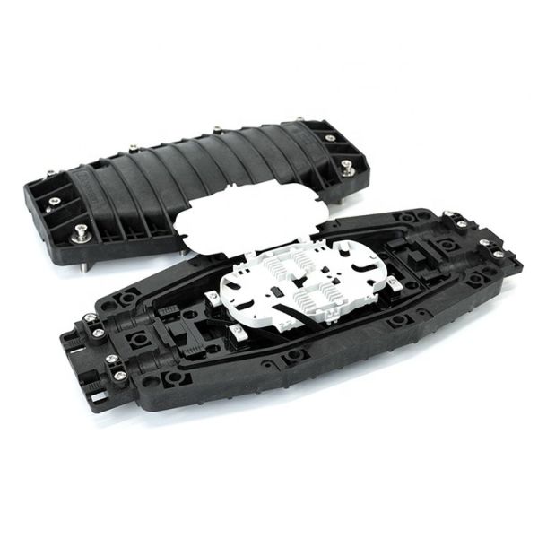 IP68 Inline Plastics Fiber Splice Closure Mechanical Seal
