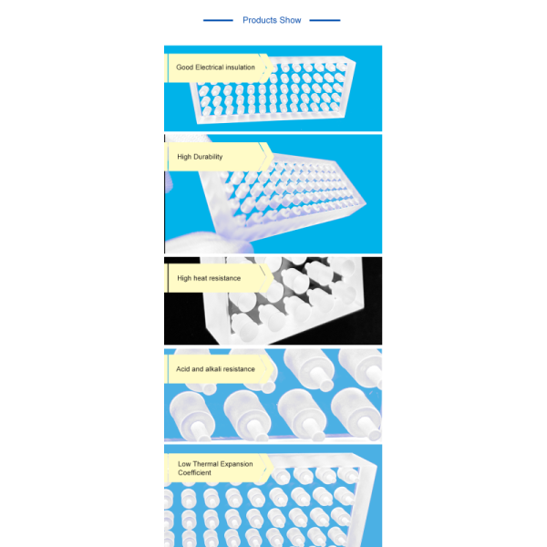 Custom Produced Perforated Machining Quartz Glass Plate High Temperature Resistant