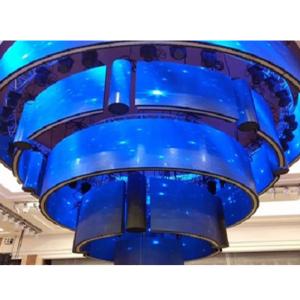 IP33 3840HZ Flexible LED Display Screen Panel 320x160mm Durable