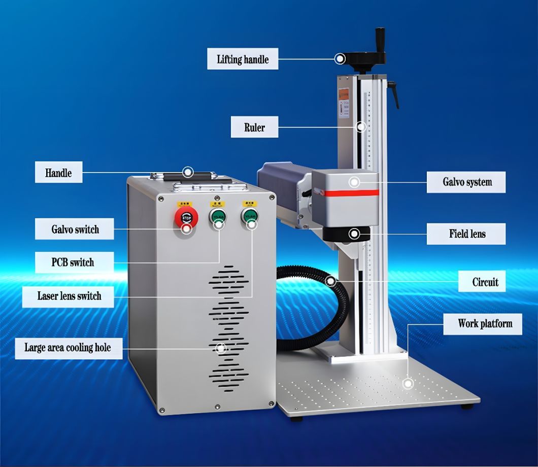 Vitro Mark Maquina De Grabado Laser De crystal 3D Factory Directly Sale Laser Marking Machine Sale Split Laser Machine