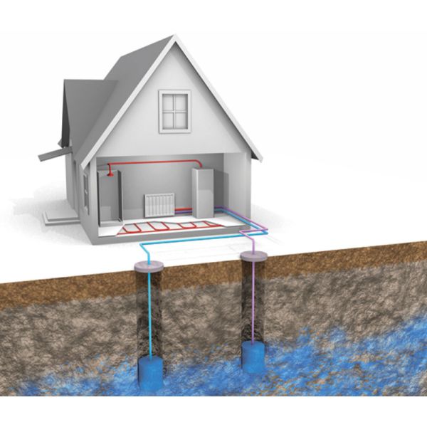 TRT 55 KW Heating Capacity Water Source Heat Pump