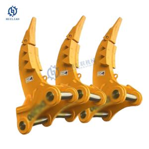 Best Heavy Duty Removal Hydraulic Vibrate Ripper For PC Yellow Excavator Easy Stump Rippers Tooth In Carton Packaging wholesale