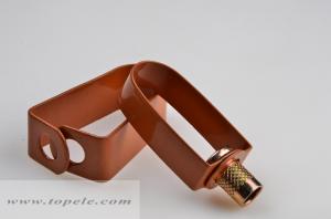 China Copper Epoxy Coated Steel Pipe Clamps Swivel Loop Hanger / Swivel Ring on sale