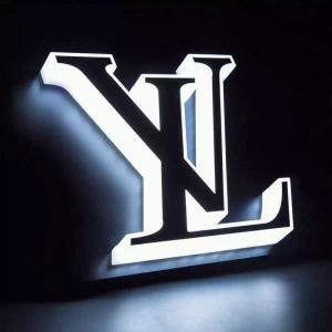 China Shop Name Storefront Sign Waterproof IP65 Acrylic Led Sign Boards on sale